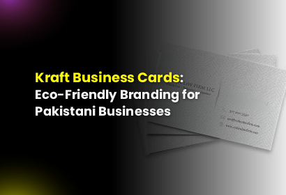 Kraft Business Cards In Pakistan Eco friendly branding for pakistani businesses