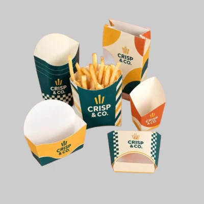 Custom French Fries Boxes - French Fries Boxes in best price