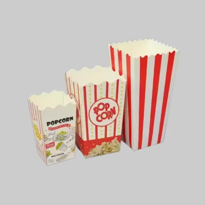Custom Popcorn Boxes - AQ printing house