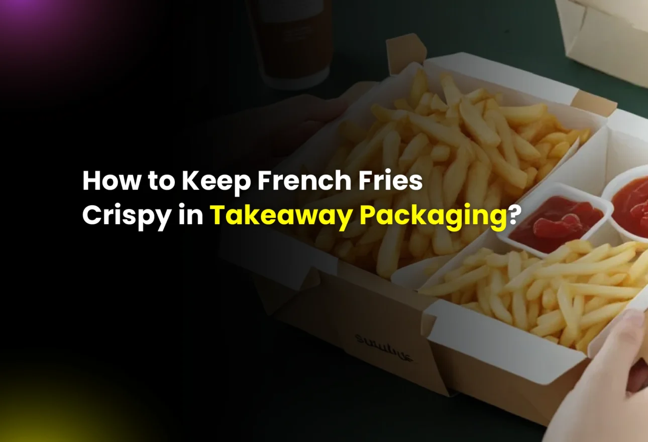 How to keep french fries crispy in takeaway packaging - Aq Printing House