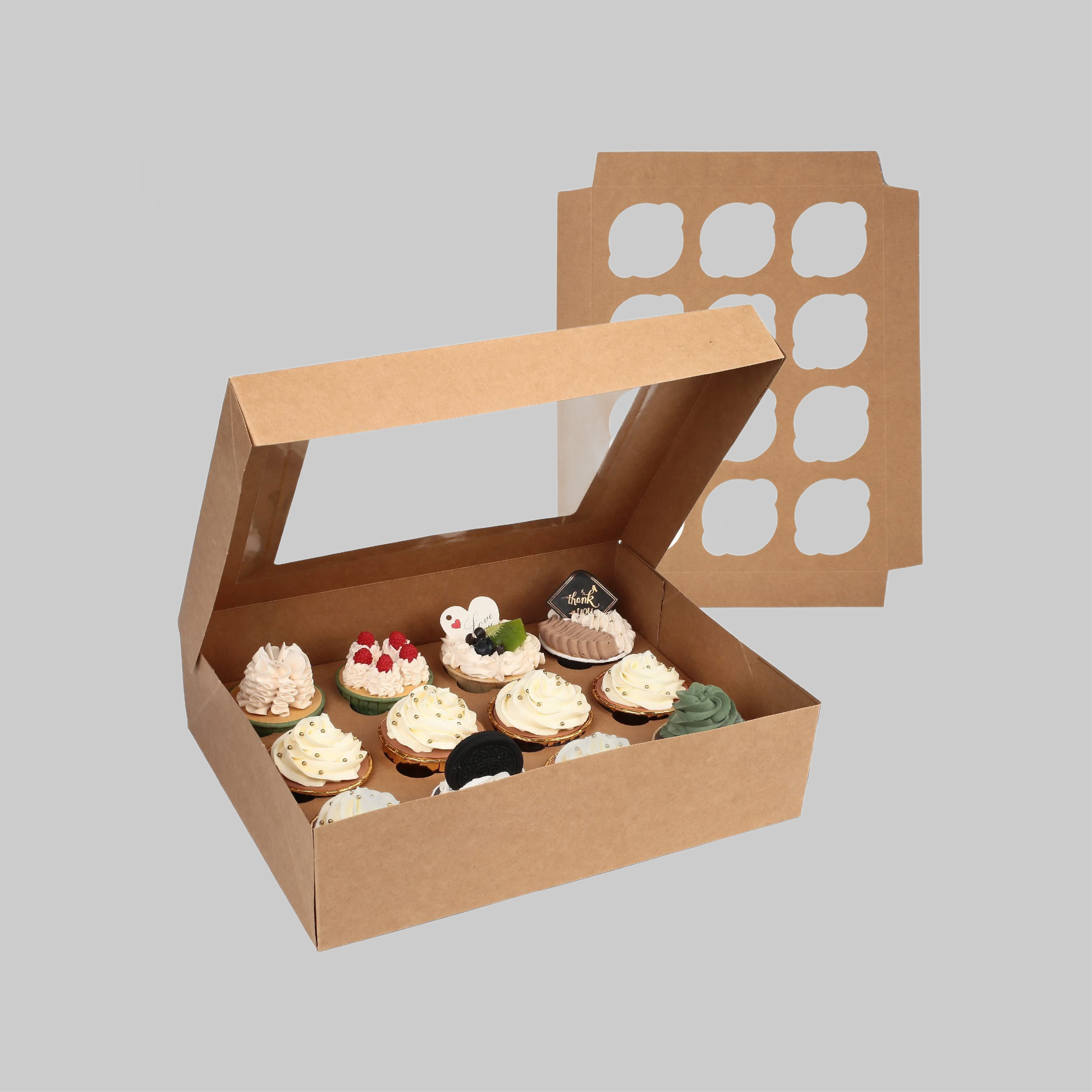 Custom Cup cake packaging boxes - aq printing house