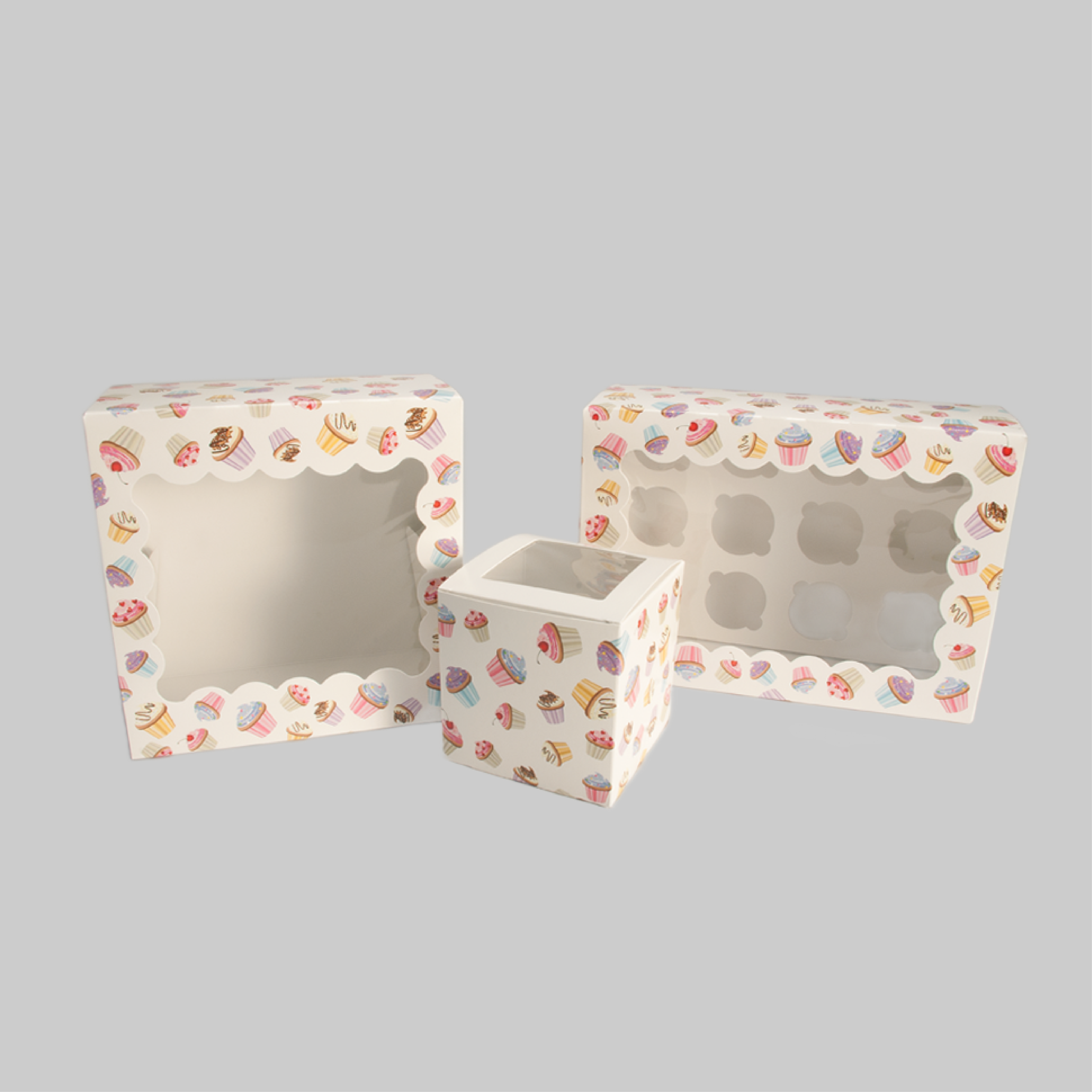 Custom Printed Cup cake boxes - Buy in best price from aq printing house